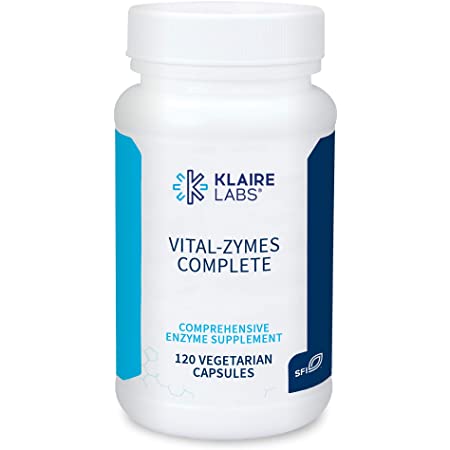 Klaire Labs Vital -Zymes Complete - 120 capsules